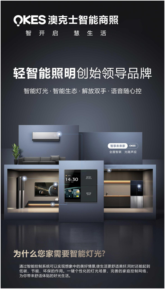 商機(jī)無限丨搶位智能照明賽道,澳克士智能照明邀您來“掘金”